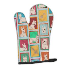 Lots of Wheaten Scottish Terrier Oven Mitt Heat Resistant Thick Oven Mitt for Hot Pans and Oven, Kitchen Mitt Protect Hands, Cooking Baking Glove