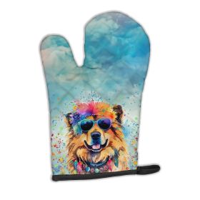 Chow Chow Hippie Dawg Oven Mitt Heat Resistant Thick Oven Mitt for Hot Pans and Oven, Kitchen Mitt Protect Hands, Cooking Baking Glove (Default: Default)